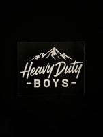 Heavy Summit Sticker/ Dimensions 5" x 4"