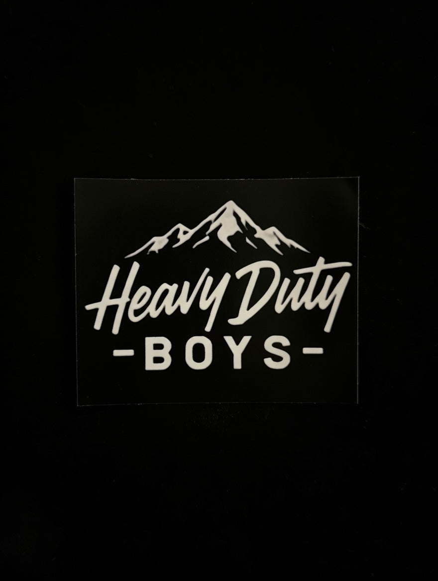 Heavy Summit Sticker/ Dimensions 5" x 4"