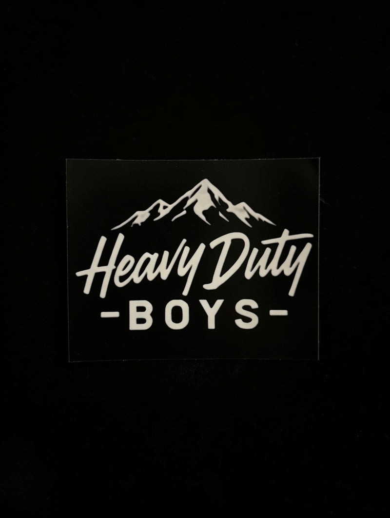 Heavy Summit Sticker/ Dimensions 5" x 4"
